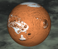 Mars rendering
