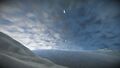 Triton's mountains and ice ocean